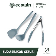 Ecowin Non-Stick Pan Special Kitchen Utensils Silicone Spatula Soup spoon Suitable For Food Grade