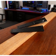 Carbon Fiber Grain Side Panel for Made68 Keyboard Case, Available for Decor Ribbon Installation