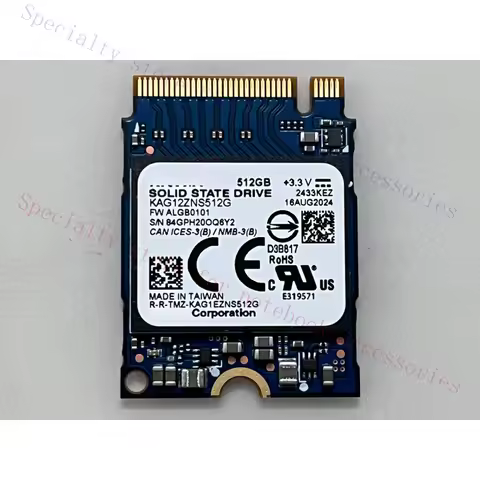 A+ FOR Kioxia KAG12ZNS512G 512GB SSD M.2 2230 NVMe PCIe 3 x 4 SSD FOR Steam Deck Latop
