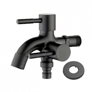 【BETL】❥Multifunctional Washing Machine Faucet 1 Inlet 2 Outlets Double Water Faucet ❥