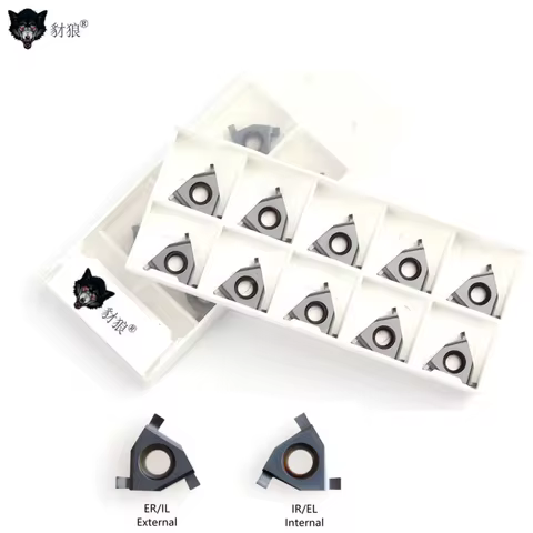 1PCS 11ER 16ER 16IR 1.5TR 2TR 2.5TR 3TR LDA AG55/60 Turning Tools Thread Tools Parts Carbide Inserts