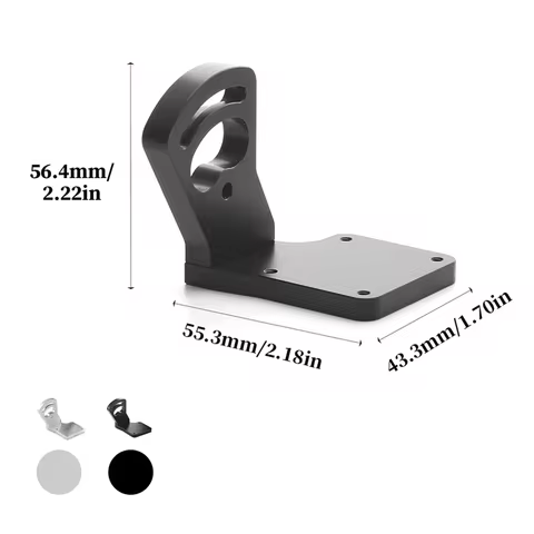 Brushless Conversion Motor Holder Motor Mount Bracket Seat For Traxxas Revo 2.5/3.3 E-Revo RC Car Up