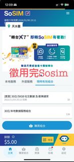 徵用完Sosim