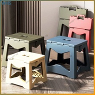 Foldable Plastic Stool Portable Home Bathroom Durable Chair Kids Outdoor Cartoon Lightweight Outdoor Plastic Bench