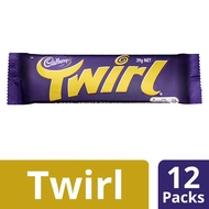 [Bundle of 12] Cadbury Dairy Milk Twirl Chocolate Bar 39g