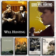 Good Will Hunting Movie Poster Print, Modern Wall Art, Living Room, Bedroom, Dining Room, Bar, Cafe 