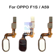 For OPPO F1S / A59 A1601 On Off switch power home start button fingerprint Flex Cable Replacement