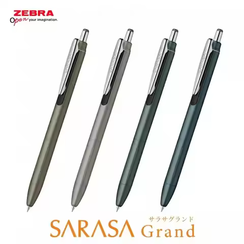 New Japan ZEBRA Gel Pen JJ57 Sarasa Grand Metal 0.5mm High-quality Exclusive Black for Writing Schoo