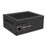 NEW Geekbord X1201-C1 Raspberry Pi 5 Case, Metal Case Compatible with Raspberry Pi 5 & X1201 UPS