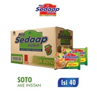 Sedaap Mie Instant Rasa Soto 75g (1 dus isi 40 bungkus)