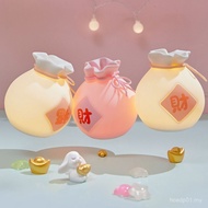 Beg Bertuah Baharu Silikon Lampu Malam Cahaya Lembut Pemasa Perlindungan Mata Lampu Tidur Teman Tidu