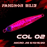【Great discount】【MJ005】Mikro Jig Umpan Jigging 5g/10g/15g/20g Micro Jig Metal Jig FIshing Jig Jiggin