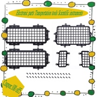 [tousandeoe4] For MN D90 MN98 MN99S Steel Rear and Side Metal Stereoscopic Window Mesh Protective Ne