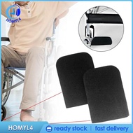 [Homyl4] Wheelchair Footrest Covers Replacement Soft Elderly Wheelchair Foot Covers