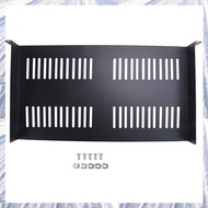 (NDPB) 1U Server Rack Mount Shelf Vented Cantilever Tray for 19Inch Network Equipment Rack & Cabinet