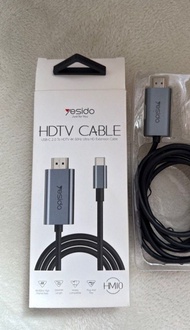 USB-C to HDMI 4K 60Hz 2米高清投屏線 Type-C 轉 HDTV 電視 顯示器 投影機 即插即用 鋁合金外殼 穩定傳輸 (Type-C HDMI 4K 線材 laptop 手機 