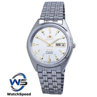 Orient 3 Star Crystal Automatic FAB00009W9 Men’s Watch FAB00009W(Silver)