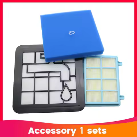 Practical Washable Foam Filter For Philips Power Pro Compact FC9570 FC9331/09 FC9332/09 FC8010/01 FC