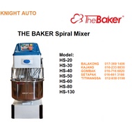 THE BAKER Heavy Duty Commercial Industrial Spiral Mixer HS-20 / HS-30 / HS-40 / HS-50 / HS-60 / HS-8