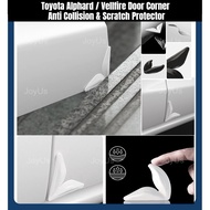 Toyota Alphard / Vellfire Door Corner Anti Collision Strip Door Anti scratch Protector Car Accessori