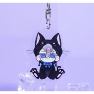 Gachiakuta Chibi Animal Acrylic Keychain Set - Cute Fandom Charms for Bags & Keys