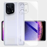 For OPPO Find X5 Pro CPH2305 Slim Soft Clear Silicon Rubber Scratch-Resistant CP Jelly Case Crystal 