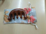 SALE : 檀木經絡按摩梳連袋
