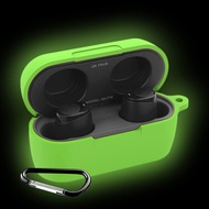 JIB Glow Case Cover Replacement for Skullcandy Jib True Wireless Earbuds, Green Silicone Protective 