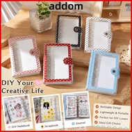 ADDOM Polka Dot  Binder, Polka Dot A7 A7 Binder Cover, INS PVC  Kpop Photocard Album Cover Kpop Phot