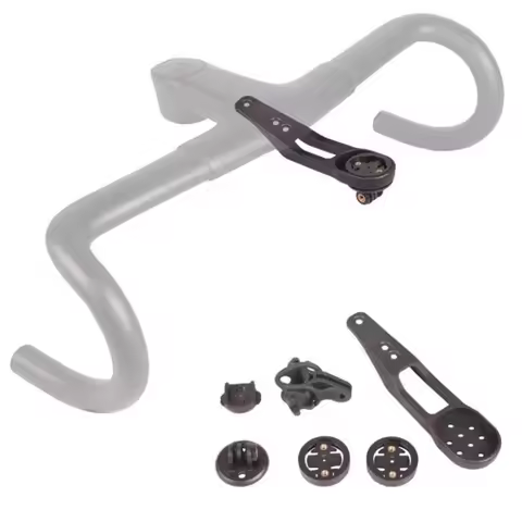 For H31, CP01, CP04, CP06, CP07, CP10,CP16 Integrated Bike Handlebar Computer Mount Holder Out for G