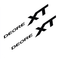 DEORE XT/DURA ACE/ULTEGRA Crank Decals for Bicycle MTB Road Vinyl Waterproof Sunscreen Antifade Mountain Bike Replacement Crank Stickers