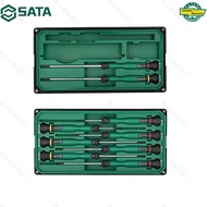 SATA ชุดไขควงแม่นยำ 7 ชิ้น ไขควงปากแฉก/ไขควงปากแบน 7pc Precision Screwdriver Set Slotted/Phillips Ti