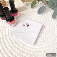 Disposable Coloring Paper 50 Pages Manicure Materials Tools Ching co