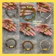 【READY STOCK】招财旺财貔貅手串“ONG MARI ! Fortune Pixiu Bracelet ”Huat Ah 6mm-10mm Bead, Hand Waist up to 19c