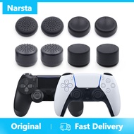 Narsta ทัมป์สติ๊กซิลิโคนยาง8ชิ้น,แท่งนิ้วโป้งช่วยเพิ่มเคสมือจับจอยสติ๊กสำหรับอุปกรณ์เสริม PlayStation 4 PS 4 PS3 PS4 X360