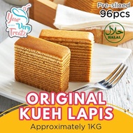 [Zuzen Food] Orignal Kueh Lapis Layer Cake Halal Certified [1kg/96pcs]