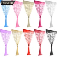 FOREVERGO Colorful Romantic Love Pattern Line String Curtains House Window Curtain for Living Room O