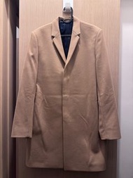 COS Double faced Wool Cashmere Coat 羊毛羊絨大衣。