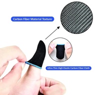 Finger Sleeve Gaming Sweatproof Gloves Mobile Finger Game Phone Touchscreen Sleeve Controller B6k9