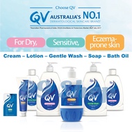 Ego QV Eczema Skincare Cream | Lotion | Gentle Wash | Soap | Oil - Suitable For Dry, Sensitive Skin, and Eczema-Prone