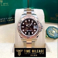 ［Rolex 268621 Chocolate Dial  Yacht-Master 37mm two-tone Steel Rose gold 全新2024] 126331 126231 276200 278273 278273NG 278273 279171 279171G 279174 126333 126234 126234G 126334 126519 126508 126720VTNR 277200