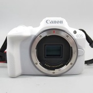 Canon EOS R50 白色雙變焦套件無反光鏡單鏡頭相機帶包裝盒