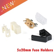 10PCS/LOT 5x20mm Fuse Holders 5X20 Insurance Tube Socket Fuse Holder For 5*20 Insurance