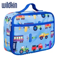 Wildkin Olive Kids Trains, Planes &amp; Trucks Insulated Lunch Box Lunch Bag