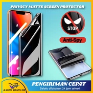 Hydrogel Matte Privacy Screen Protector For Oppo A3 Pro 5G / Oppo A60 / Oppo A79 5G / Oppo A98 5G / 