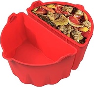 Crock Pot Liners, Silicone Slow Cooker for 6 7 8 Qt Crock-Pots, Dishwasher Safe Crock Pot Dividers I