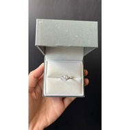 Moissanite silver ring (CSM 34) 1CT