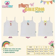 Mom's Gift ST015 price of 3 Fairy Ballerina camisole Singlet for girls M-3L