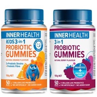 現貨! 澳洲 Inner Health 3 in 1 Probiotic Gummies (50 粒) 益生菌軟糖 (大人/小童)