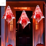 GOURMETGALORE Halloween Blood Ghost Lamp, Festive Realistic Spooky Ghost Light, Luminous Spooky Deco